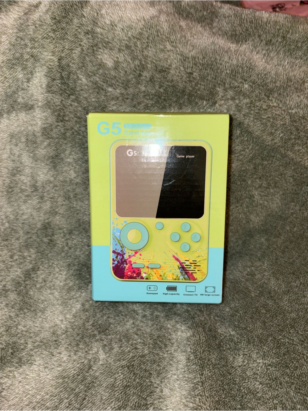 G5 Game Box Handheld Retro Gaming Console – Complete